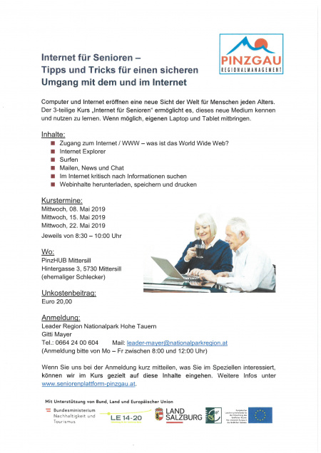 Internetkurs für Senioren