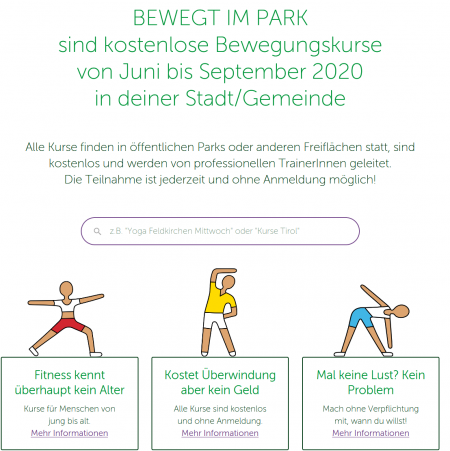 Bewegt im Park - ÖGK