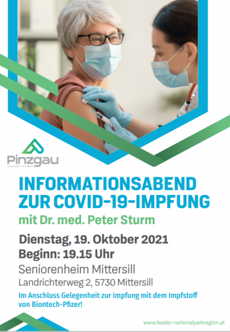 INFORMATIONSABEND ZUR COVID-19-IMPFUNG