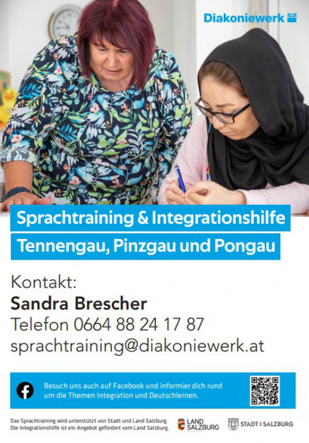 Sprachtraining & Integrationshilfe Tennengau, Pinzgau und Pongau