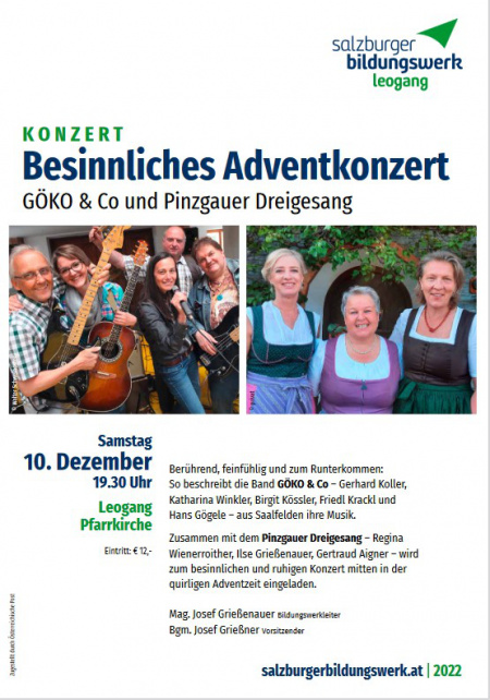 Besinnliches Adventkonzert