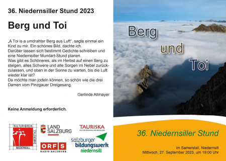 36. Niedernsiller STund