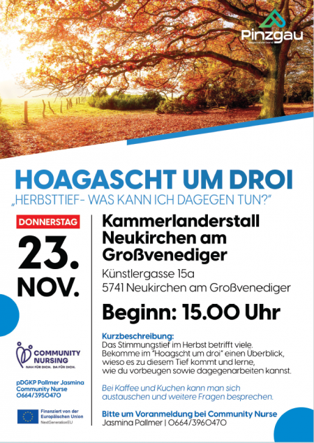 Hoagascht um droi