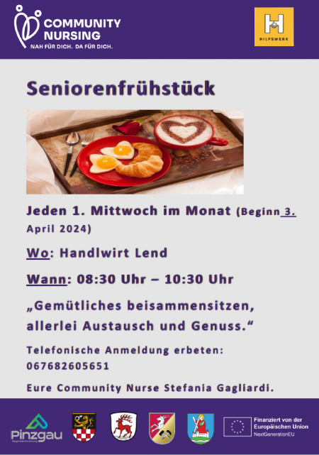 Seniorenfrühstück